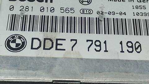 Foto 4ª: Centralita Motor ECU Bmw Serie 3 315 320D BERLINA 150CV 110KW [204D4] (2002)