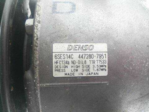 Foto 2ª: Compresor Aire Acondicionado Toyota Rav4 2.0 D ALA40_) 124CV [1AD-FTV] (2012)