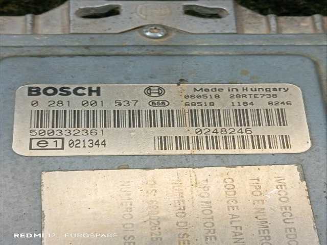 Foto 2ª: Centralita Motor ECU Santana Anibal 2.8 TD MILITAR [8140.43P] (2004)