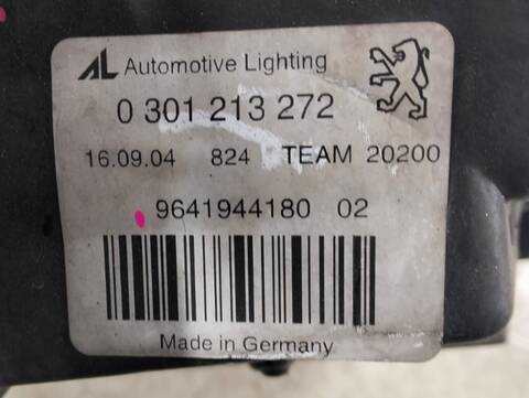 Foto 2ª: Faro Derecho Peugeot 407 ST CONFORT 136CV [RHR] (2004)