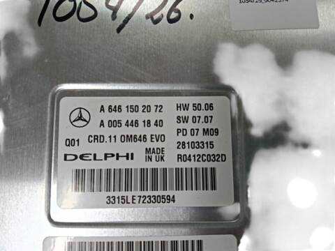 Centralita Motor ECU Mercedes Clase C 160 C 220 CDI 204.008)