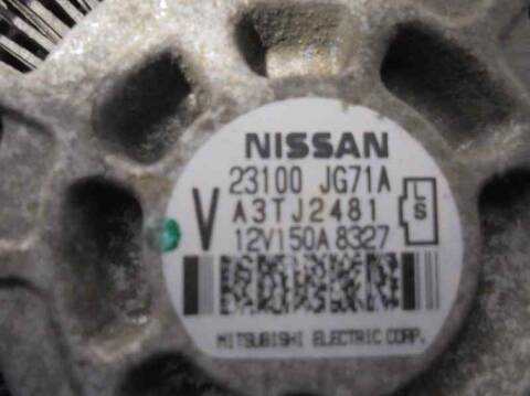 Foto 3ª: Alternador Nissan X-Trail LE 150CV 110KW T31) [M9R] (2008)