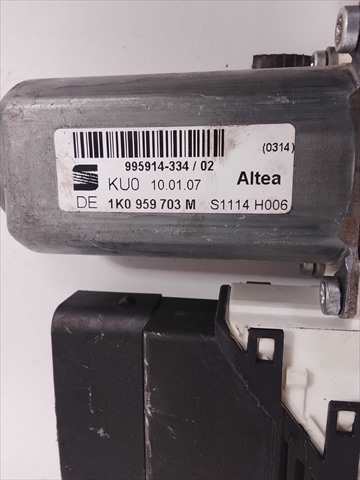 Foto 3ª: Elevalunas Eléctrico Trasero Izquierdo Seat Altea 1.9 TDI [D/BXE] (2007)
