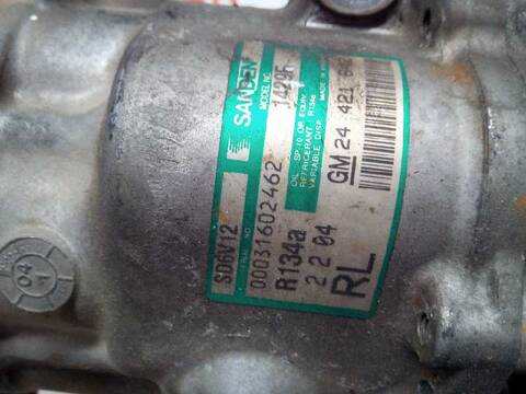 Foto 4ª: Compresor Aire Acondicionado Opel Combo FAMILIAR 75CV 55KW [Y17DT] (2004)