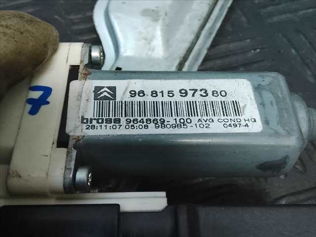 Foto 2ª: Elevalunas Eléctrico Delantero Izquierdo Citroen C5 0.1 (2004)