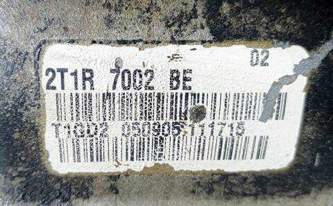Foto 2ª: Caja Cambios Ford Transit FURGON FT 200S 2006 ) 75CV [BHPA] (2002)