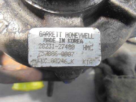 Foto 2ª: Turbocompresor Hyundai i30 2.0 CRDI CAT 140CV 103KW [D4EA] (2008)