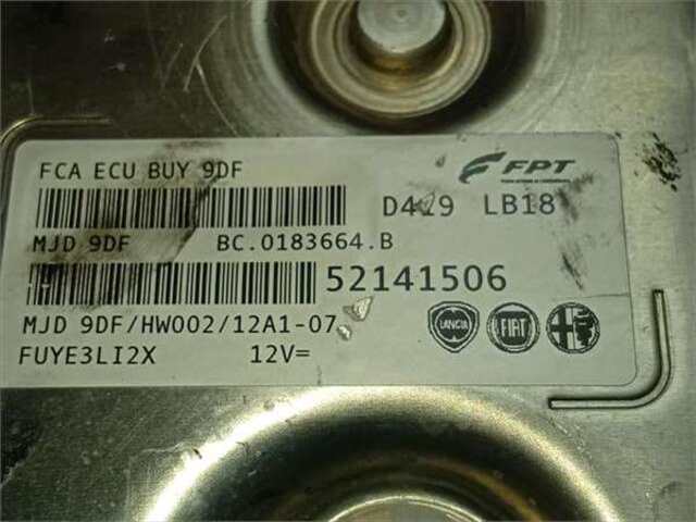 Foto 2ª: Centralita Motor ECU Fiat Ducato 2.3 180 L2H2 RS 3450 MM [2.3 LTR. - 131 KW TURBODIESEL MULTIJET]