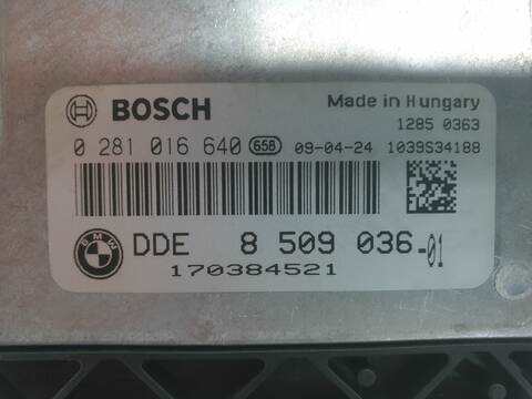 Foto 2ª: Centralita Motor ECU Bmw X6 3.5D (2010)