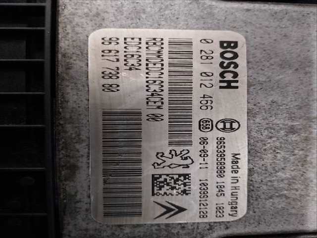 Foto 2ª: Centralita Motor ECU Citroen Xsara 1.6 D PICASO [D-9HZ] (2006)
