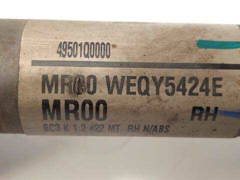 Foto 4ª: Transmision Delantera Derecha Hyundai i20 1.2 84CV 62KW [G4LF] (2023)