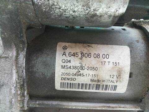 Foto 2ª: Motor de Arranque Mercedes Clase A 140 A 200 CDI - D 176.008) [OM 651.930] (2012)