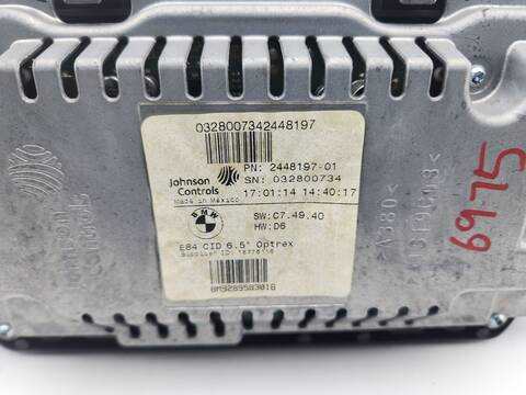 Foto 4ª: Pantalla Multifuncion Bmw X1 SDRIVE 18D 143CV 105KW [N47D20C] (2014)