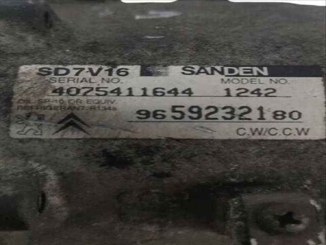 Compresor Aire Acondicionado Citroen Xsara 1.6 HDI