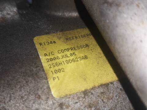 Foto 1ª: Compresor Aire Acondicionado Ford Fiesta A9JA (2006)