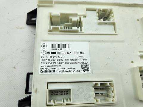 Foto 2ª: Centralita Motor ECU Mercedes Clase B 150 B 200 CDI 246.208) 136CV 100KW [651930] (2017)
