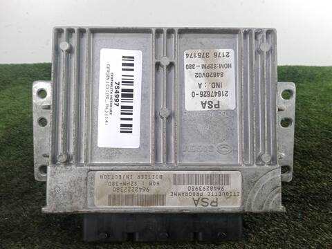 Foto 2ª: Centralita Motor ECU Citroen C3 1.4 I 73CV 54KW [KFV] (2002)
