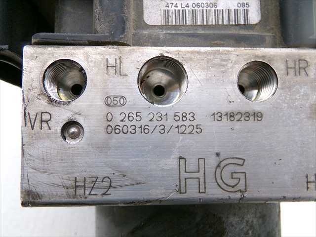 Foto 2ª: Abs Opel Meriva 1.7 CDTI 2003-2010 [Z17DTH] (2006)