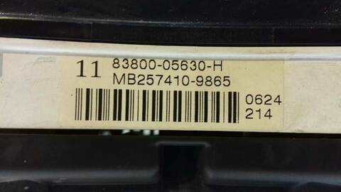 Foto 3ª: Cuadro de Instrumentos Toyota Avensis 2.0 D4-D EXECUTIVE BERLINA 5-PTAS.) 116CV 85KW [1CDFTV] (2004)
