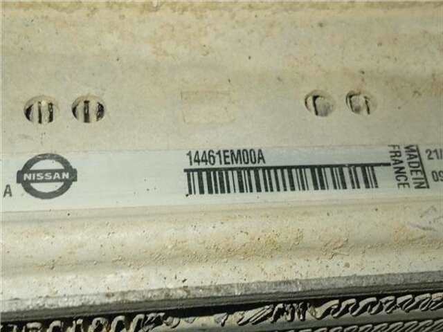 Foto 2ª: Intercooler Nissan NV200 1.5 NV200 COMBI COMFORT [1.5 LTR. - 81 KW DCI CAT] [K9KE628]