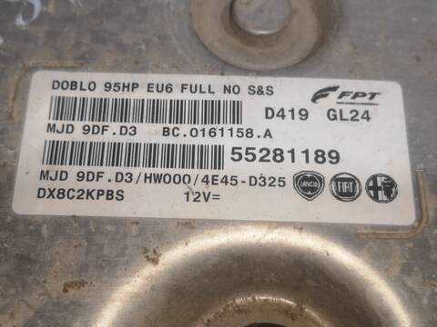 Foto 1ª: Centralita Motor ECU Fiat Doblo CARGO 330A1000 (2017)