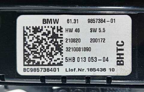 Foto 2ª: Mando Climatizador Mini Mini ONE 1 12V 102CV (2013)