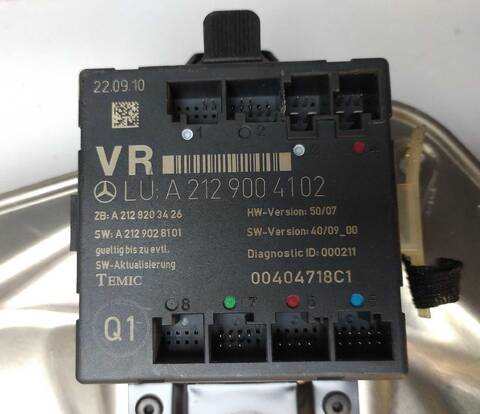 Foto 2ª: Elevalunas Eléctrico Delantero Derecho Mercedes Clase C 160 C 200 CDI 204.001) (2007)