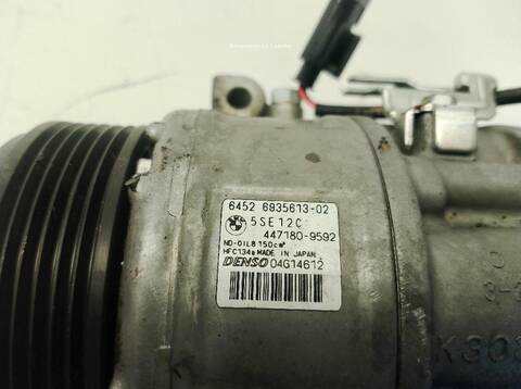 Foto 2ª: Compresor Aire Acondicionado Bmw Serie 3 315 2.0. 120 KW 163 C.V. [M47 D20 (204D4)] (2004)