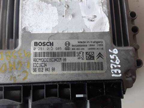 Foto 2ª: Centralita Motor ECU Citroen C4 LX 1.6 HDI CAT 9HY - DV6TED4) 109CV (2020)