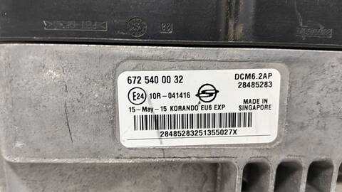 Foto 2ª: Centralita Motor ECU Ssangyong Korando LIMITED 4X2 178CV (2010)