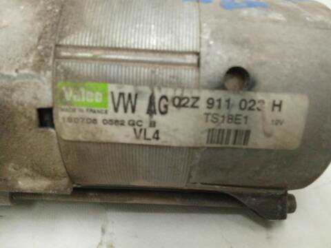 Foto 4ª: Motor de Arranque Seat Ibiza 1.9 TDI 100CV 74KW [AXR,ATD,BMT] (2006)