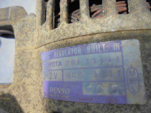Foto 4ª: Alternador Toyota Yaris 68CV 50KW [1SZ FE] (2001)