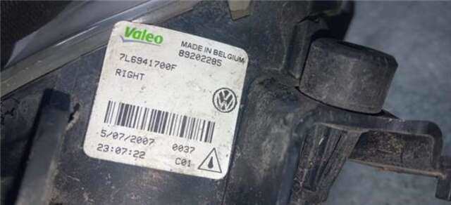 Faro Antiniebla Delantero Derecho Volkswagen Touareg 2.5 TDI R5 [2.5 LTR. - 128 KW TDI]