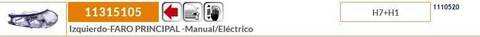 Foto 2ª: Faro Izquierdo Ford Mondeo BERLINA 130CV 96KW