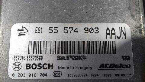 Foto 3ª: Centralita Motor ECU Opel Insignia 2.0 16V CDTI BERLINA 160CV 118KW [A20DTH] (2009)