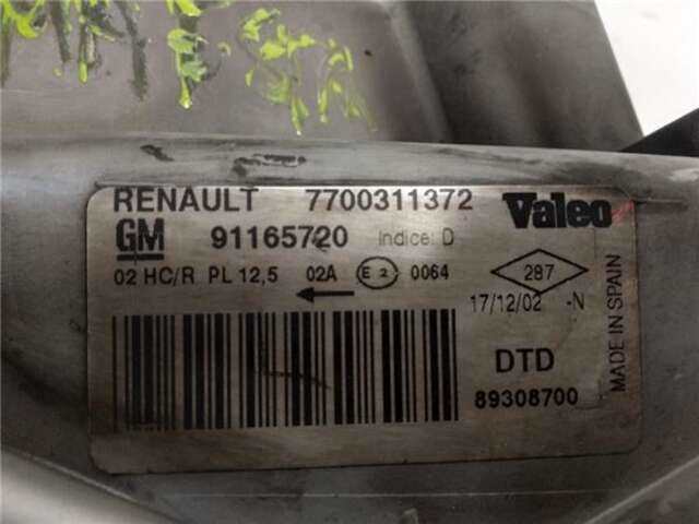 Foto 3ª: Faro Derecho Nissan Primastar 2.0 AVANTOUR L1H1 2.8T (7 ASIENTOS) [2.0 LTR. - 84 KW DCI DIESEL]
