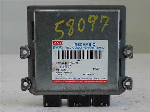 Centralita Motor ECU Citroen C3 1.4 HDI 68CV 50KW