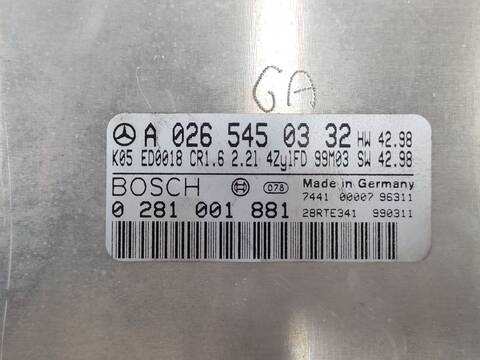 Foto 3ª: Centralita Motor ECU Mercedes Clase C 160 C 220 CDI 202.133) 125CV 92KW [611960] (1999)