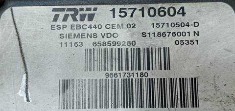 Foto 2ª: Abs Peugeot 407 CONFORT 1.6 HDI FAP CAT 9HZ - DV6TED4) 109CV (2004)