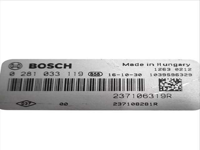 Foto 3ª: Centralita Motor ECU Renault Clio 1.5 DCI 75 BHN3) (2012)