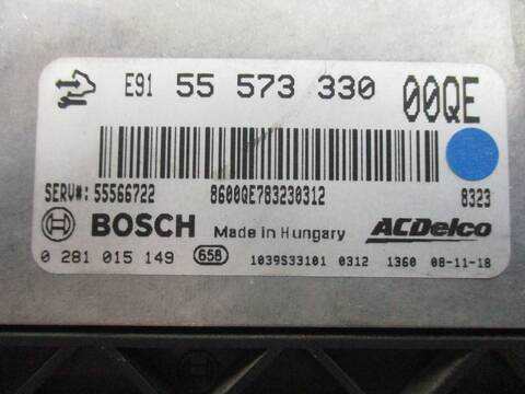 Foto 3ª: Centralita Motor ECU Opel Insignia A20DTH BERLINA (2009)