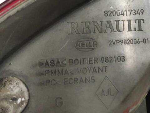 Foto 2ª: Piloto Trasero Izquierdo Renault Megane 1.5 DCI BM1E CM1E) II BM0/1_ CM0/1_) (2001)