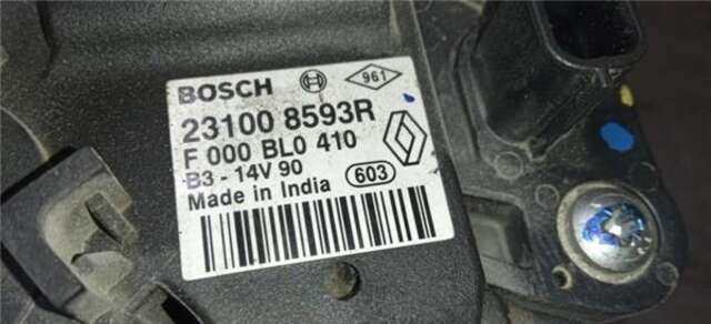 Alternador Renault Captur 0.9 DYNAMIQUE [0.9 LTR. - 66 KW TCE ENERGY]