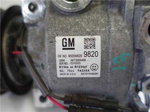 Foto 3ª: Compresor Aire Acondicionado Opel Mokka 1.7 BUSINESS 131CV 96KW [A17DTS] (2014)