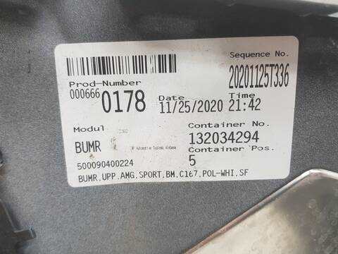 Foto 2ª: Paragolpes Trasero Mercedes Clase G 230 GLE 350 DE 4MATIC COUPE 167.317)