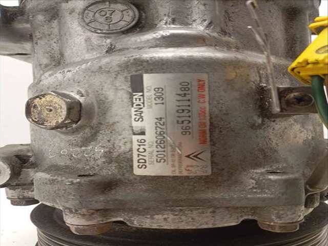 Foto 3ª: Compresor Aire Acondicionado Citroen C4 1.6 16V HDI FAP PICASSO 109CV 80KW [9HZ] (2007)