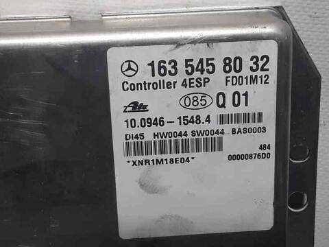 Foto 3ª: Centralita Motor ECU Mercedes Clase ML 270 CDI 163.113) W163) [612963] (2002)