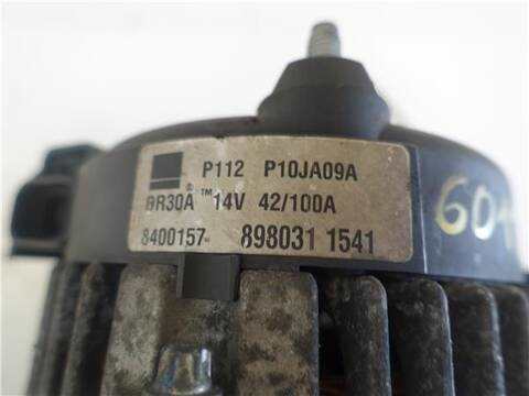 Foto 3ª: Alternador Opel Astra 1.7 EDITION BERLINA 110CV 81KW [Z 17 DTR] (2009)