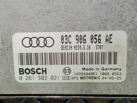 Foto 3ª: Centralita Motor ECU Audi A3 1.6 FSI 115CV 85KW [BAG,BLF,BLP] (2004)