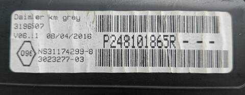 Foto 2ª: Cuadro de Instrumentos Mercedes Citan 109 CDI EXTRALARGO A3) 415.605) 90CV (2012)